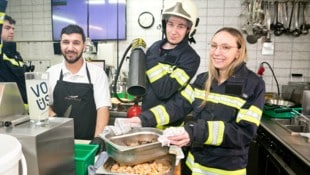 Dieser Braten fiel den Florianijüngern in Rankweil in die Hände.  (Bild: Mathis Fotografie)