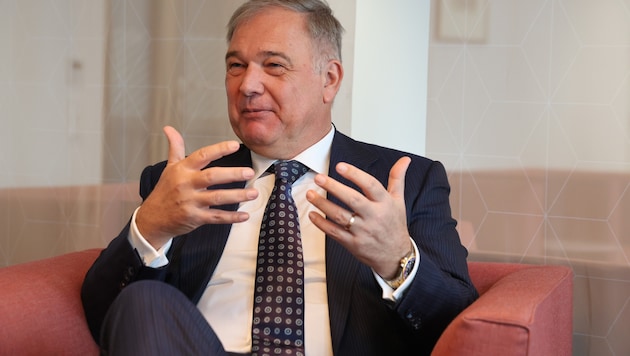 Der Wiener Wirtschaftskammer-Präsident Walter Ruck