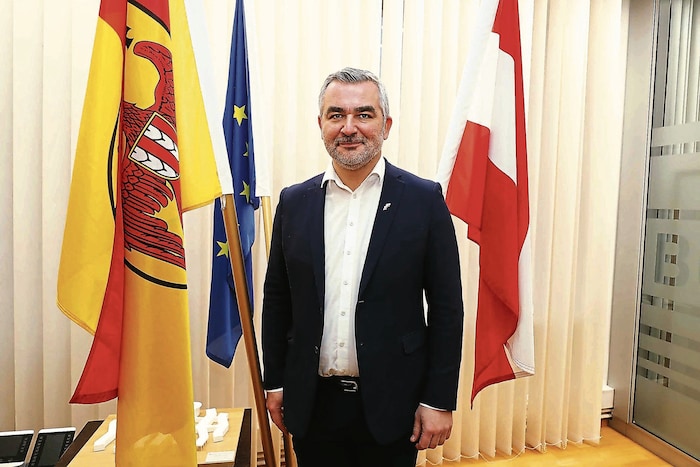 Infrastrukturlandesrat Heinrich Dorner über die Pläne. 