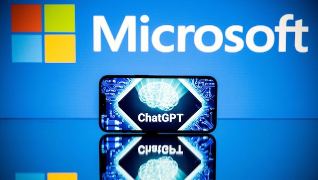 Microsoft ist ein wichtiger Geldgeber des ChatGPT-Machers OpenAI. (Bild: LIONEL BONAVENTURE)