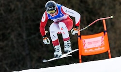Matthias Fernsebner holte am Starttag gleich Abfahrtsbronze.