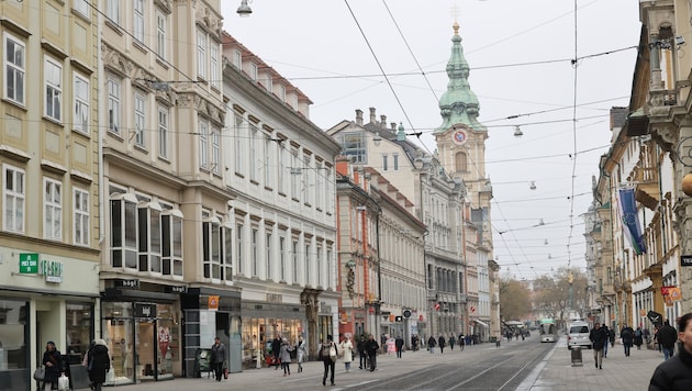 The Herrengasse in Graz (Bild: Jauschowetz Christian)