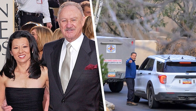 Betsy Arakawa and Gene Hackman had been married since 1991 and lived in Santa Fe. (Bild: Krone KREATIV/AP)