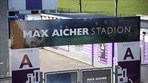 Austria Salzburg wants to play in the 2nd division at the Max Aicher Stadium. (Bild: Tröster Andreas)