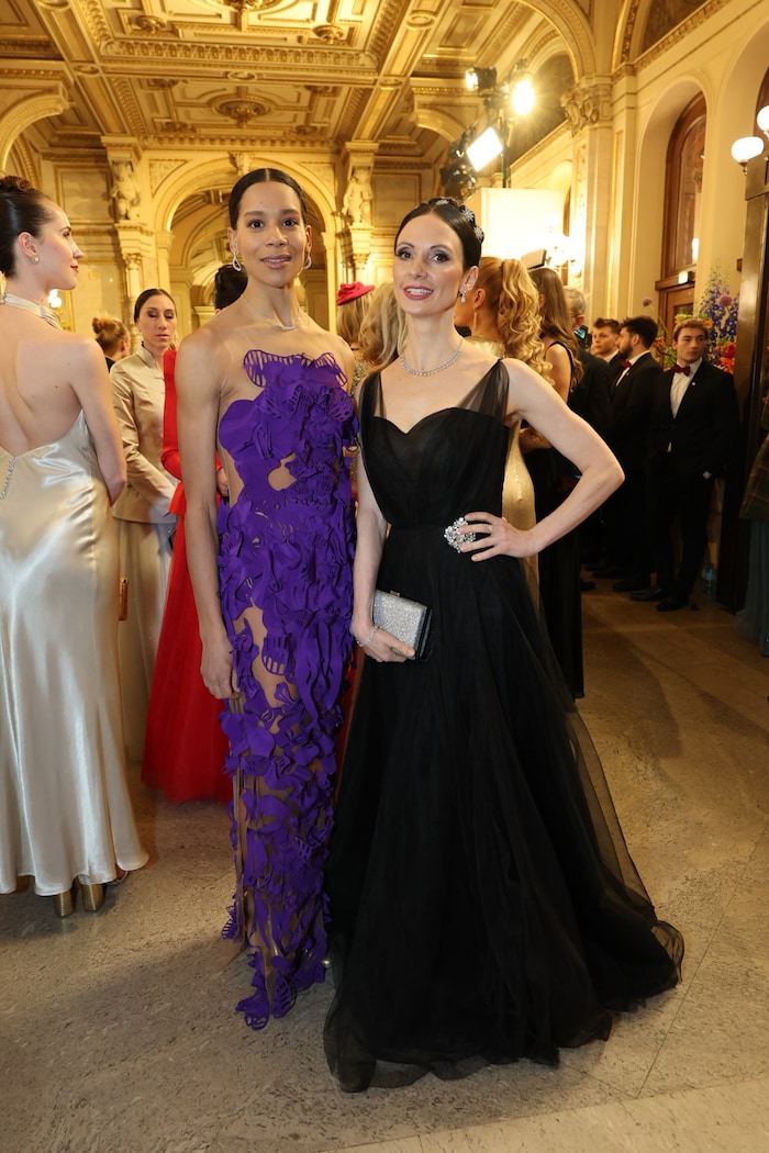 Die Ballettstars Rebecca Horner und Liudmila Konovalov