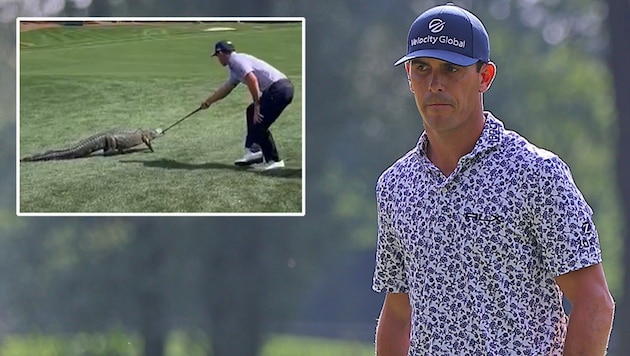 Billy Horschel (Bild: Krone KREATIV/GEPA, twitter)