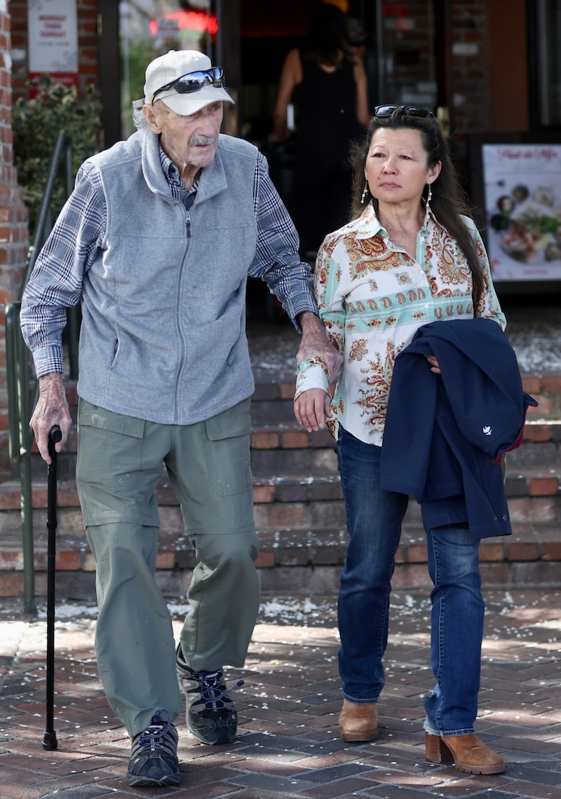 Die Hollywood-Legende (95) und die klassische Pianistin (65) wurden am 28. März 2024 zum letzten Mal gemeinsam beim Abendessen in einem Fischrestaurant in New Mexico gesehen. (Bild: PPS/www.photopress.at)