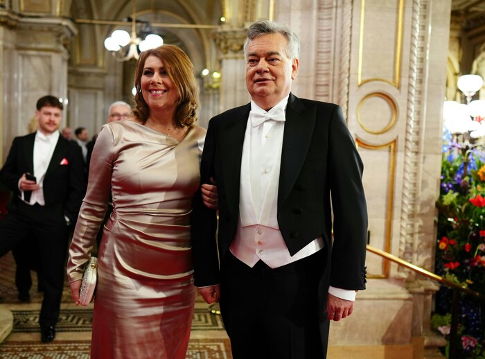 Werner Kogler with his wife Sabine Jungwirth 