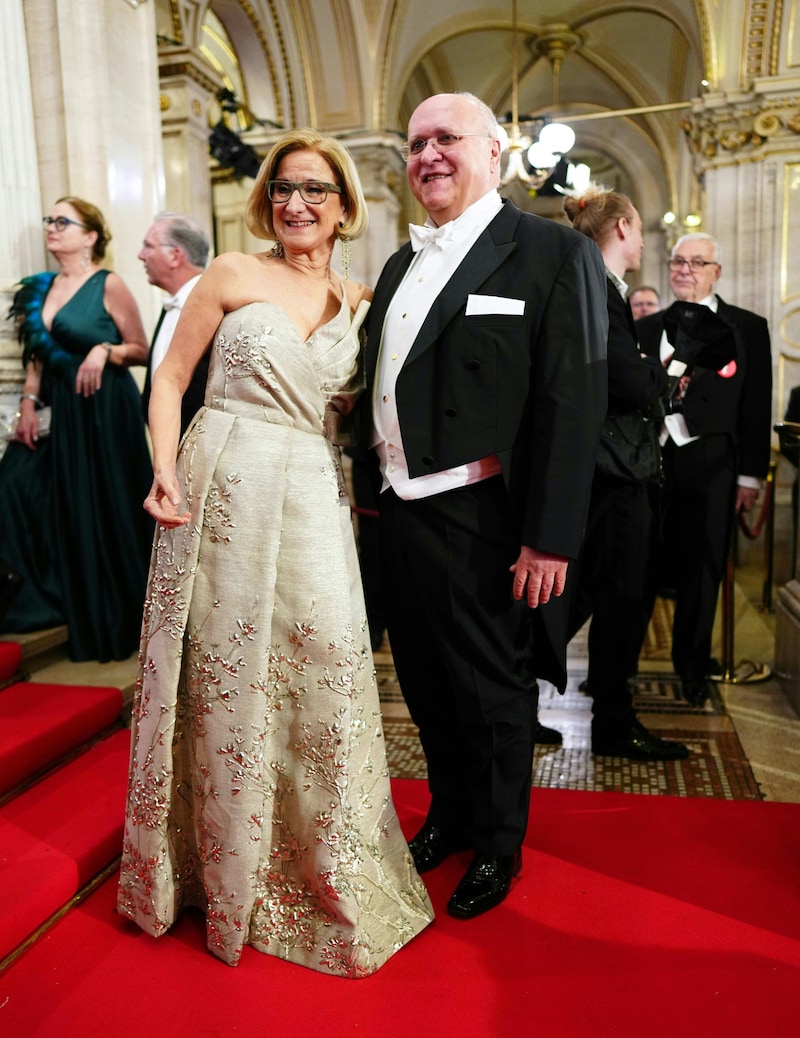 Johanna Mikl-Leitner and husband Andreas Mikl (Bild: EVA MANHART)