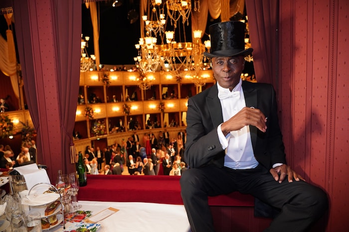 Bruce Darnell verfolgte von der Loge aus das Treiben im schönsten Ballsaal der Welt.