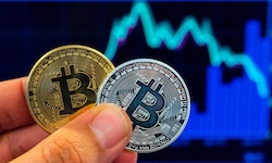 Am Dienstag war der Bitcoin bis unter 73.000 Dollar gefallen. Das war der niedrigste Stand seit ...