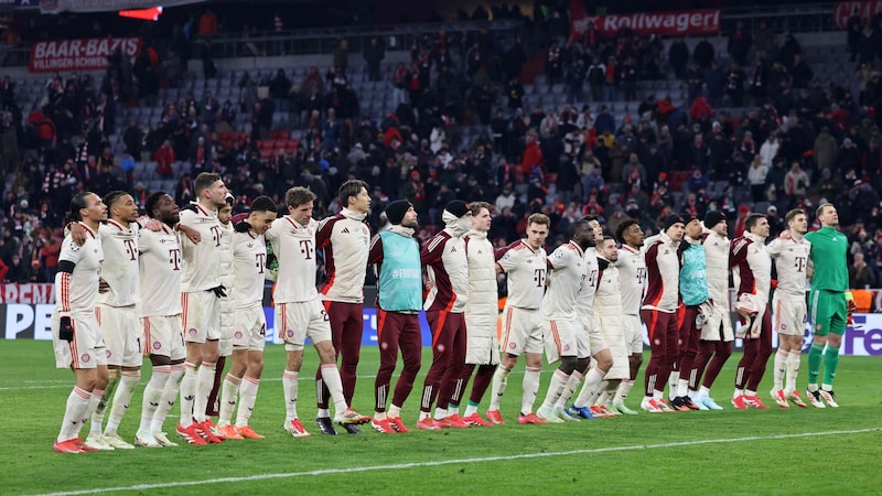 Die Spieler des FC Bayern München dürfen sich über eine neue Stadionhymne freuen. (Bild: ALEXANDRA BEIER)