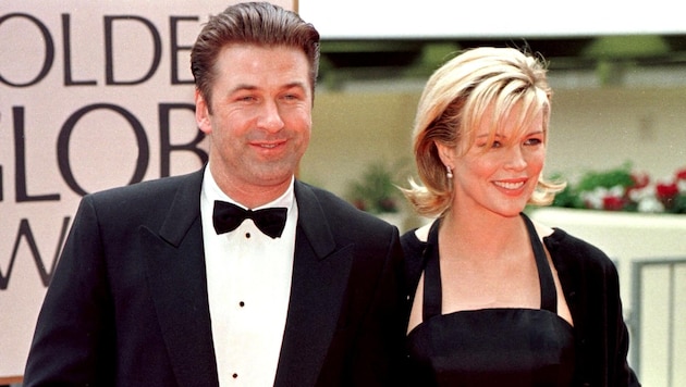 Kim Basinger and Alec Baldwin in 1998 (Bild: AFP)