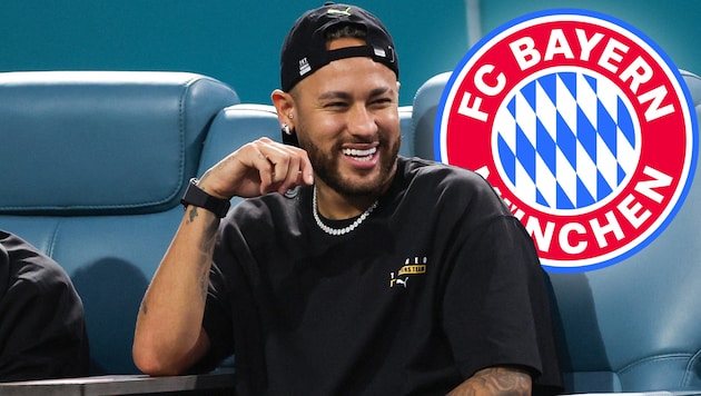 Neymar almost went to Bayern in 2013. (Bild: APA/Getty Images via AFP/GETTY IMAGES/Megan Briggs, FC Bayern)