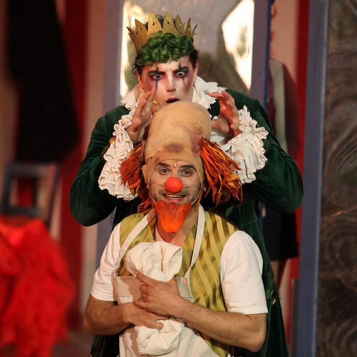 At the Brothers Grimm Festival Hanau.