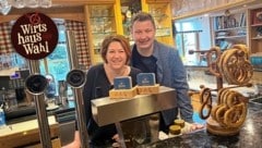 Obfrau Kathrin Zollner und Obmann Gerfried Hopf stehen dem Verein Kärntner Wirtshauskultur vor. ...