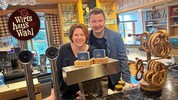 Obfrau Kathrin Zollner und Obmann Gerfried Hopf stehen dem Verein Kärntner Wirtshauskultur vor. ...