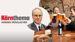 Chefredakteur Hannes Mößlacher weiß: Am Stammtisch wird über alles diskutiert; über das ganze ...