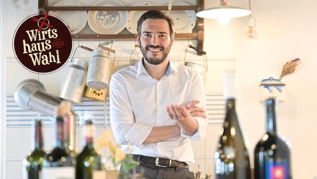 Stefan Sternad betreibt am Sternberg das Gasthaus Messnerei. Seit 2014 ist er Wirtesprecher (Bild: Evelyn Hronek)