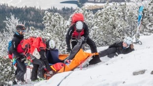 Ein Viertel aller Einsätze finden im Winter statt. Die meisten Einsätze gab es im Vorjahr am Semmering.  (Bild: Seebacher Doris)