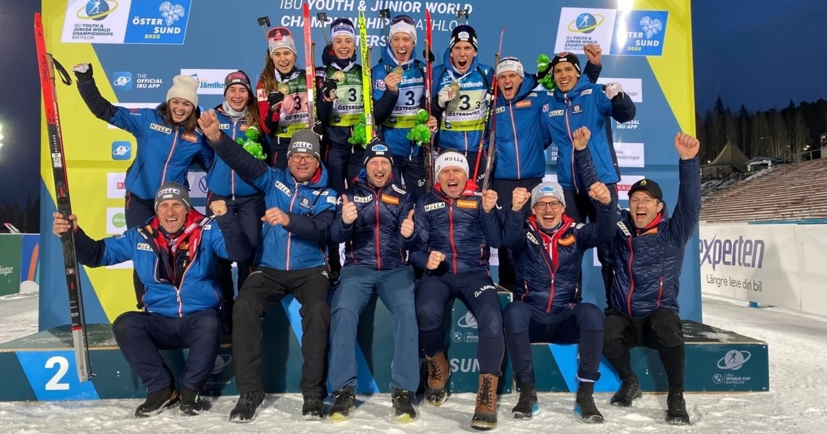 Biathlon Junior World Championships - Salzburg Relay Wins Historic Bronze Medal