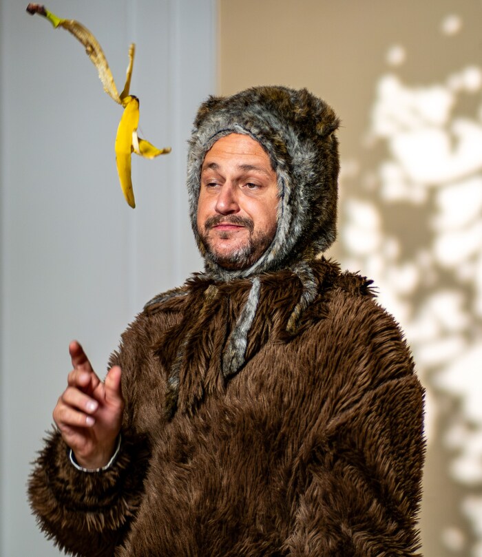 Auch Affe Bommel ist mit dabei!