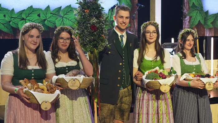 Der bäuerliche Nachwuchs zeigte sich von der schönsten Seite