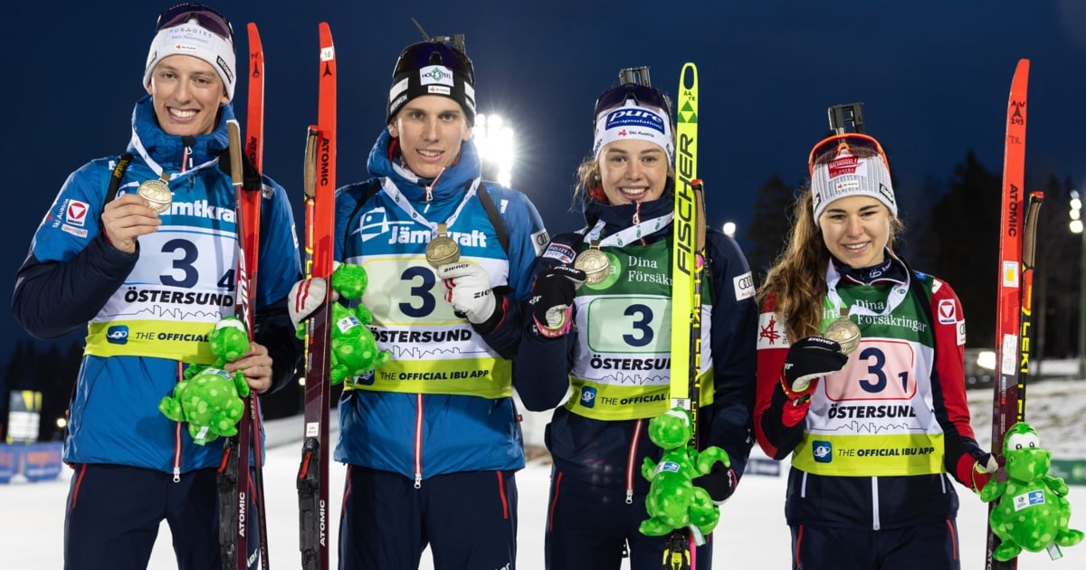 A Historic Achievement for the ÖSV Quartet in Biathlon