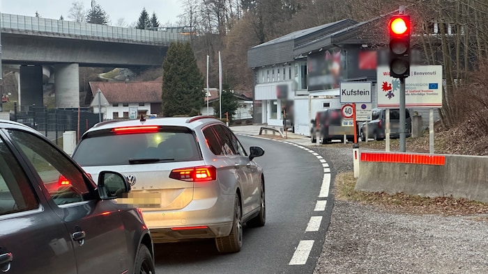Dosierampel bei Kufstein.