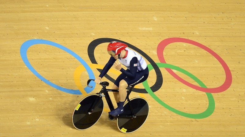 Chris Hoy bei den Olympischen Spielen in London 2012. (Bild: AFP)