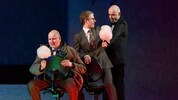 Klaus Müller-Beck als Ravn, Jan Nikolaus Cerha als Kristoffer und Sebastian Hufschmidt als ...