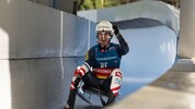 Noah Kallan bejubelte in Sigulda einen Sieg im Junioren-Weltcup.