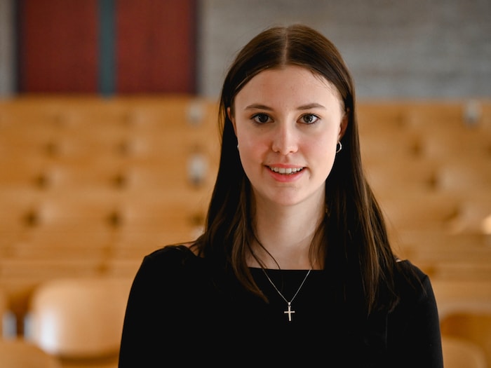 Julia Binder hat sich den Workshop „Ordensleben“ ausgesucht.