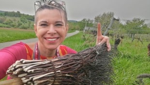 Hatte große Freude die „digitale Reisehexe“ zu sein: Uschi Zezelitsch begleitet Besucher online durch den Naturpark. (Bild: Zezelitsch)