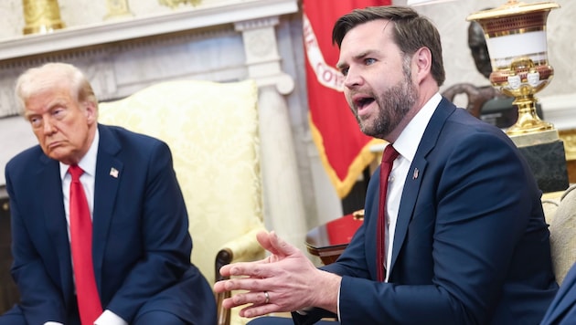 Ukraine-Hardliner mit eigener Agenda: US-Vizepräsident JD Vance (Bild: EPA-EFE)