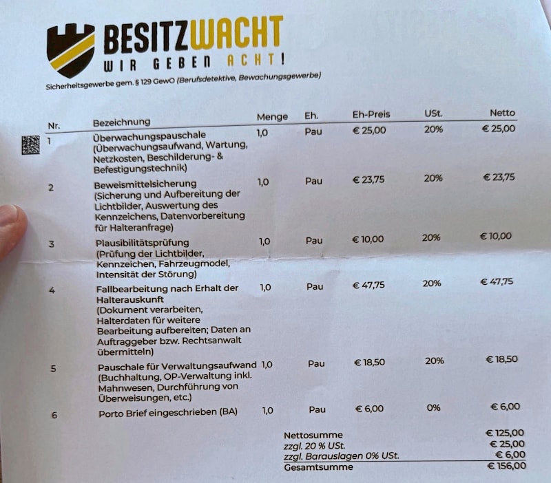 The "second wave" of the business model: the demands will be made - reportedly regardless of whether you have responded to the first letter, (Bild: zVg)