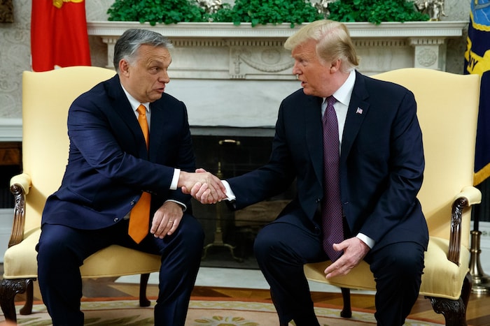 ... wie US-Präsident Donald Trump.