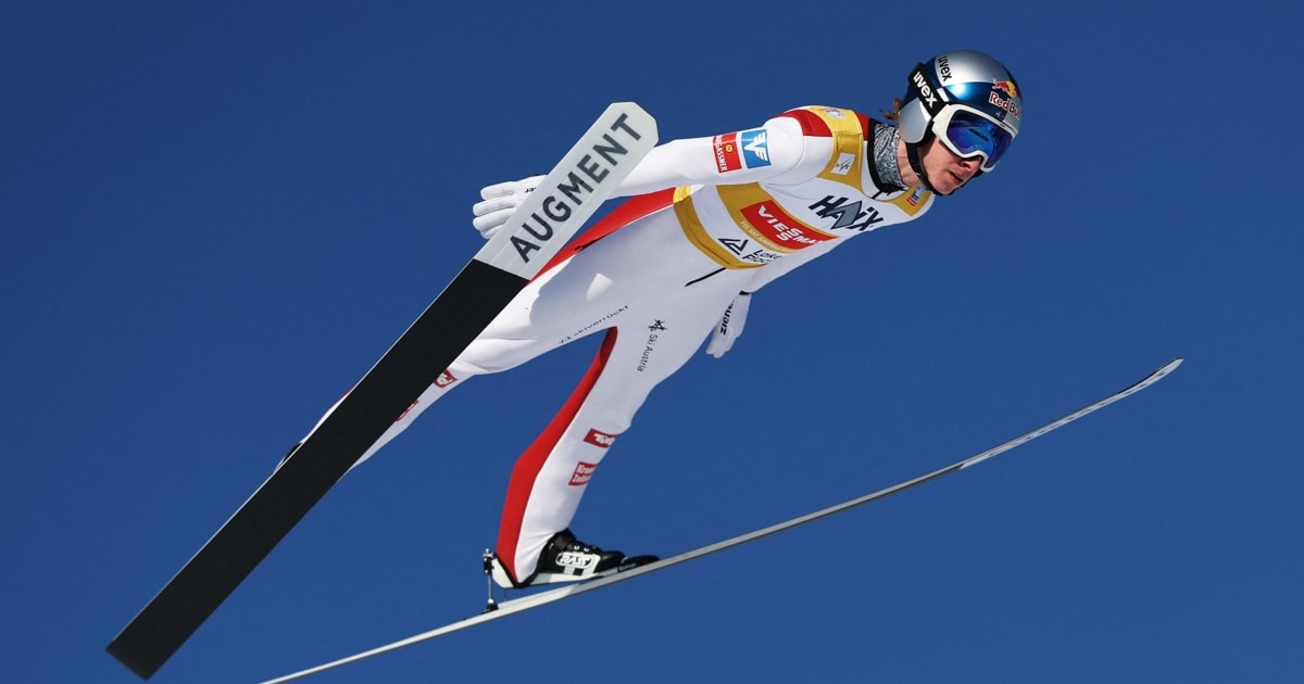 Before First WM Jump - Tschofenig Aiming for Gold: 