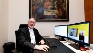 Digitale Handreichung: Bischof Alois Schwarz wendet sich via Internet an Gläubige, die wieder in die katholische Kirche eintreten wollen. (Bild: Imre Antal)