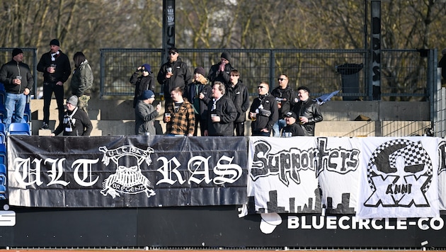 Ein Bregenz-Fan beleidigte einen Liefering-Spieler rassistisch. (Bild: GEPA)