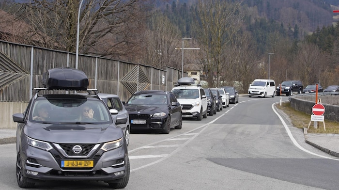 Tausende Urlauberautos zwängten sich durch die Tennengauer Stau-Orte.