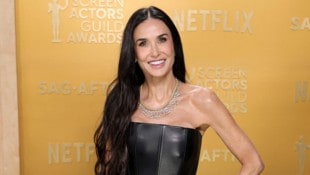 Hollywood-Legende Demi Moore könnte beste Hauptdarstellerin werden. (Bild: AFP/NEILSON BARNARD)