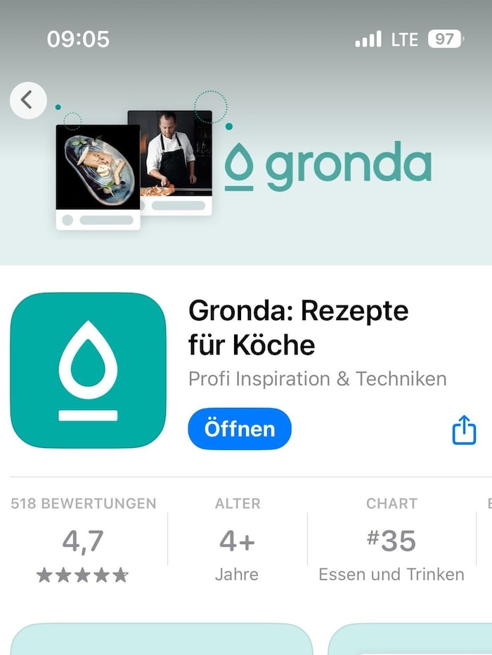 Über die App können Tausende Rezepte heruntergeladen werden.