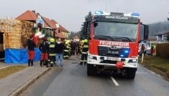 26 Florianis waren im Einsatz. (Bild: Feuerwehr Maria Rojach)