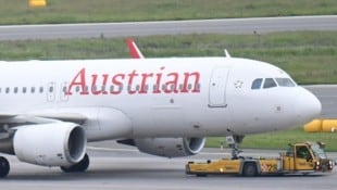 Der Austrian-Flug von Salzburg nach Wien wurde gestrichen. (Bild: Huber Patrick)