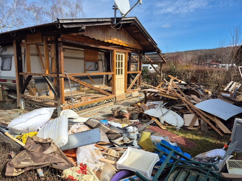 So schaut es derzeit am Campingplatz Burg aus. (Bild: Gemeinde Hannersdorf)