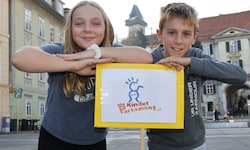 Fabienne (Ursulinen) und Fabian (BG/BRG Carnerigasse) stellen sich noch bis 7.März der Wahl zum ...
