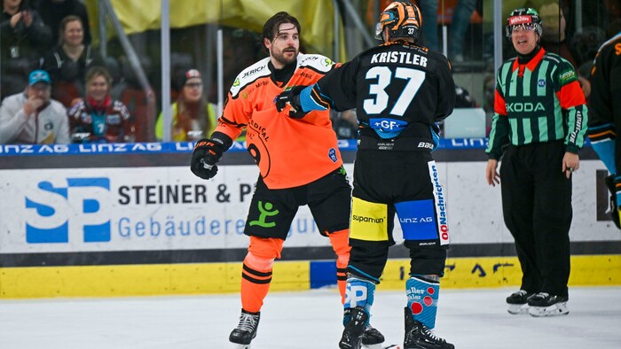 Oligny und Kristler ließen die Fäuste fliegen