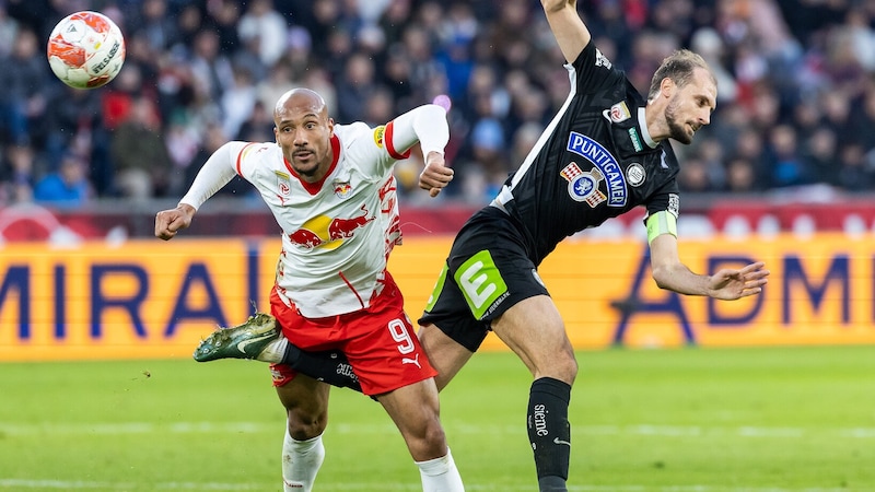 Scored against Sturm: Onisiwo (left). (Bild: EXPA)