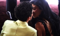 Timothée Chalamet knutschte mit Kylie Jenner bei den Oscars.